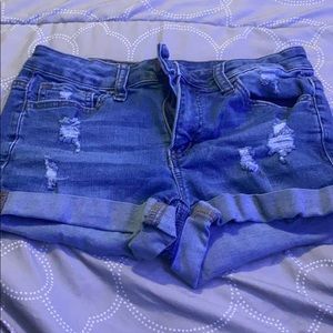 jean shorts